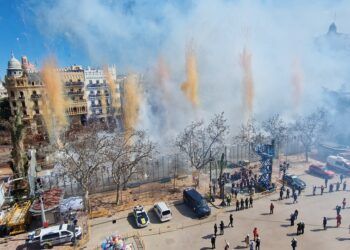 Mascletaes Fallas 2026 en directo: sigue la mascletà del jueves 19 de marzo con Valencia Bonita
