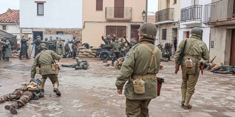 La villa medieval de Culla acoge una completa recreación histórica de la Segunda Guerra mundial