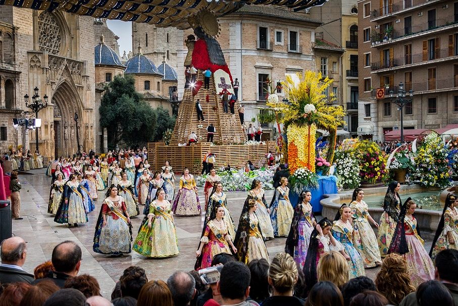Directo Ofrenda Fallas 2026, sigue en vivo la ofrenda de flores a la Mare de Déu dels Desamparats