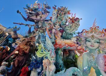 Así es la Falla Convento Jerusalén, ganadora de la Sección Especial de las Fallas 2026