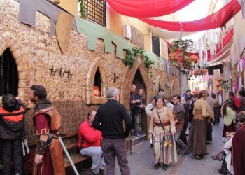 La gran fiesta medieval de Villena llega con mercado, combates y más de un centenar de actividades