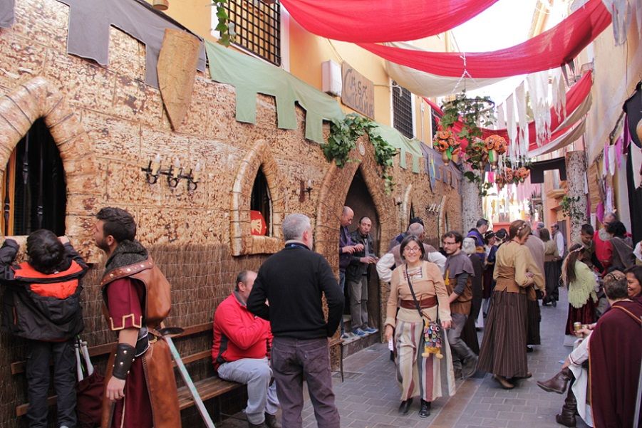 La gran fiesta medieval de Villena llega con mercado, combates y más de un centenar de actividades