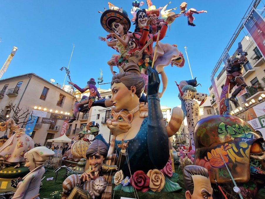 Mapa Fallas 2026 de Valencia, guía para poder visitar todas las fallas de Sección Especial y 1ªA