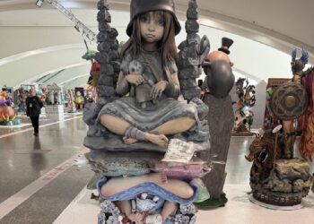 La Falla Sueca-Literato Azorín se lleva el Ninot Indultat 2026