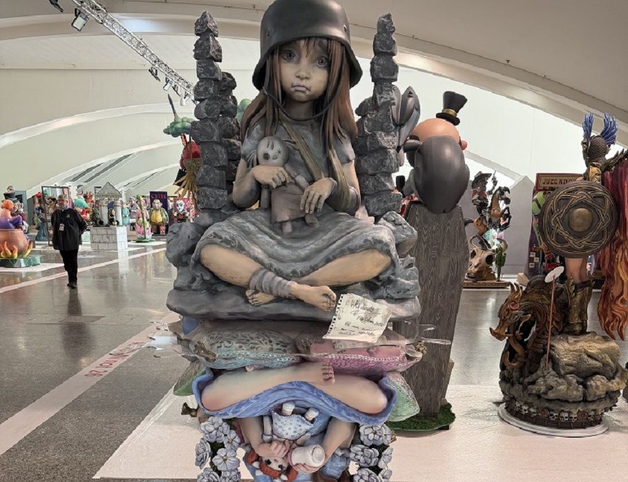 La Falla Sueca-Literato Azorín se lleva el Ninot Indultat 2026