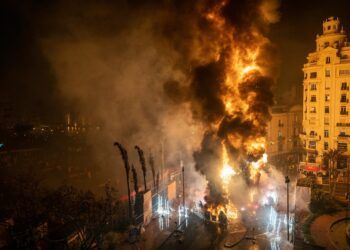 Nit de la Cremà 2026 en directo: sigue en vivo la última noche de las Fallas 2026 de Valencia