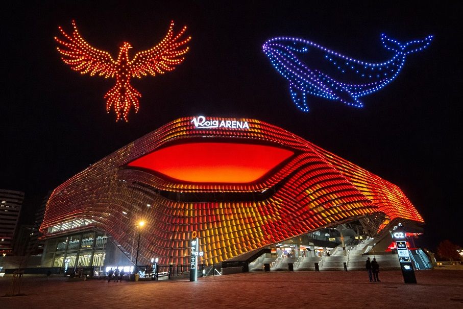 Gran espectáculo gratuito con 350 drones en Valencia antes de los días grandes de las Fallas 2026