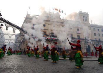 Alcoy se prepara para vivir sus Fiestas de Moros y Cristianos de 2026 en honor a Sant Jordi