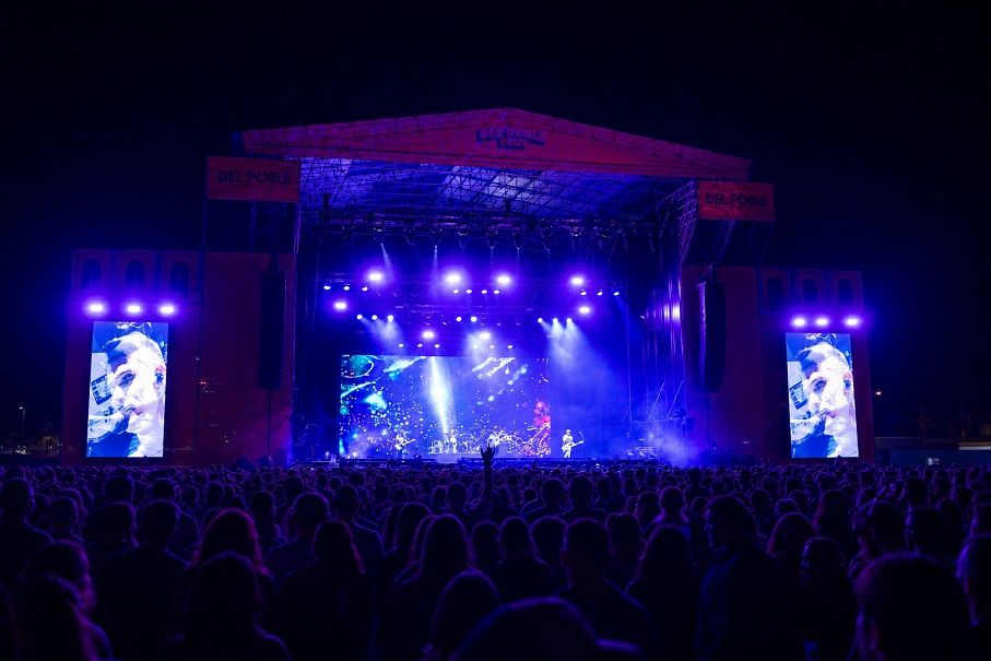 Tavernes de la Valldigna acoge este fin de semana Del Poble Fest 2026 con Malú, Álvaro de Luna, Loquillo y una decena de artistas