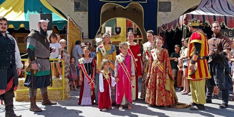 La popular Feria Medieval de Jérica regresa con mercado, recreaciones, desfiles y espectáculos familiares