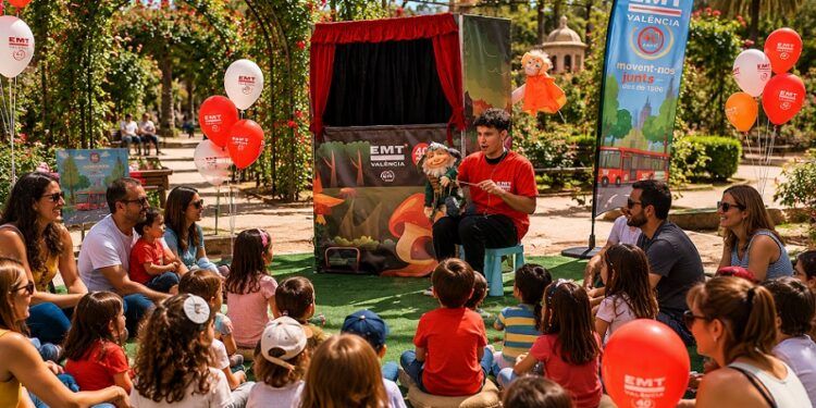 EMT Valencia celebra sus 40 años con una gran fiesta familiar gratuita en los Jardines de Viveros