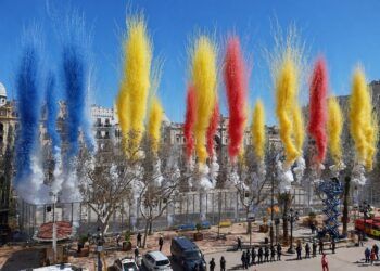 La pólvora vuelve a la plaza del Ayuntamiento de Valencia esta semana con dos grandes citas pirotécnicas