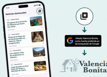 Google permite a los usuarios priorizar Valencia Bonita como fuente preferida en sus búsquedas
