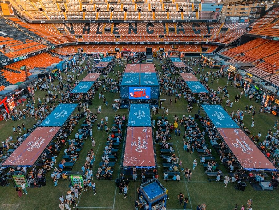 Imagen de una edición de The Champions Burger en Valencia.