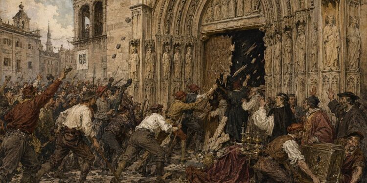 El avalot de la Seu de 1519 en Valencia: el asalto a la Catedral que encendió la mecha de las Germanías