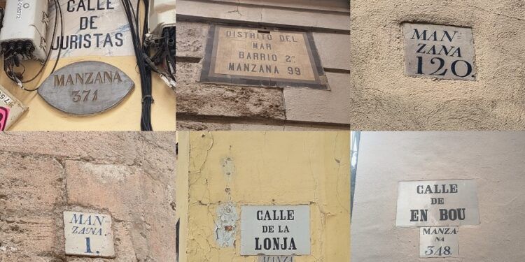 La historia de los azulejos de las manzanas que aún sobreviven en las fachadas de Valencia