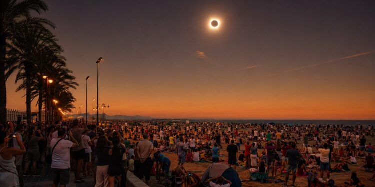 La ciudad de Valencia se prepara para el eclipse total de sol del 12 de agosto: guía completa con recomendaciones