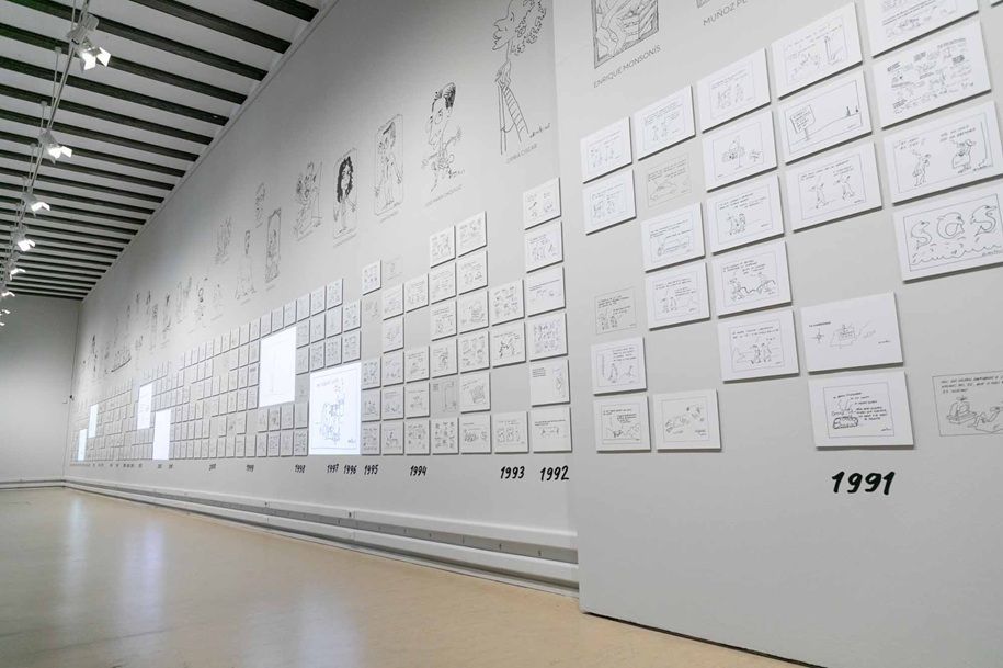 Cullera acoge la gran exposición gratuita de Ortifus, un recorrido por cuatro décadas de humor gráfico valenciano