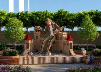 Valencia tendrá un nuevo Gulliver en el Jardín del Turia: una escultura de 8,3 metros protagonizará un futuro parque infantil