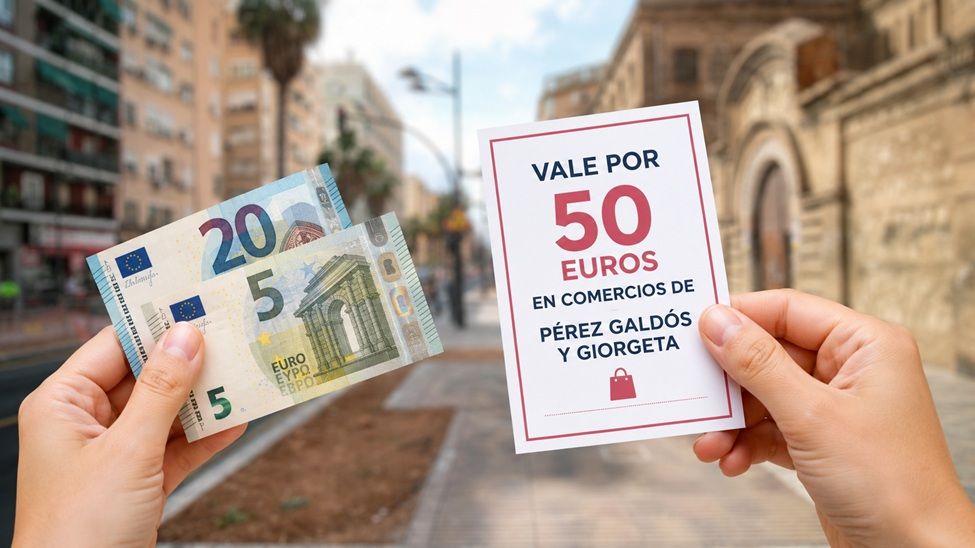 Valencia lanza bonos para ayudar al comercio de Pérez Galdós y Giorgeta: paga 25 y compra por 50 euros