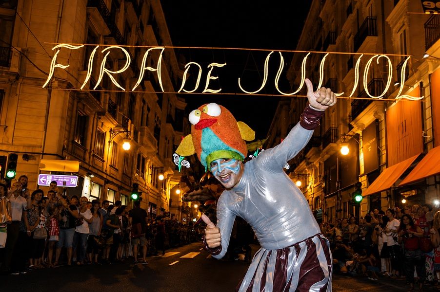La Gran Nit de la Feria de Julio de Valencia llenará la ciudad de conciertos, espectáculos y actividades infantiles hasta la madrugada