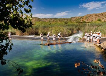 La Maerà de Antella 2026 ya tiene fecha: vuelve la histórica bajada de troncos por el río Júcar, Patrimonio de la Humanidad
