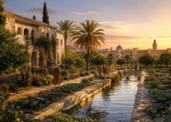 Cuando Ruzafa era un jardín: así describían los poetas árabes el barrio más de moda de Valencia