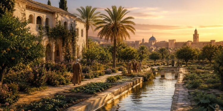 Cuando Ruzafa era un jardín: así describían los poetas árabes el barrio más de moda de Valencia