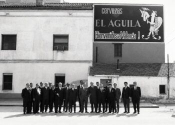 La fábrica de cervezas El Águila de Valencia, un icono desaparecido del Canyamelar