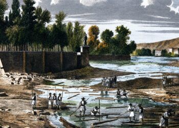 Las maderadas del Turia: el factor que agravó las riadas de 1776 en Valencia