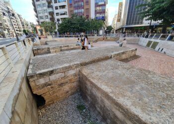 El antiguo Portal dels Jueus de Valencia recuperará sus paneles informativos junto a la renovación de la calle Colón