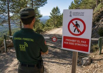Toda la Comunitat Valenciana en riesgo extremo de incendios: estas son las prohibiciones hasta el jueves