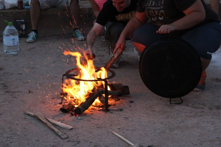 Imagen del Ajuntament de Godella de unas pasadas fiestas, en concreto de las paellas populares.