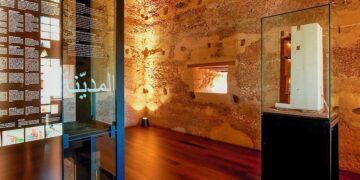Imagen del interior de la Torre de Almudaina. Foto MARQ