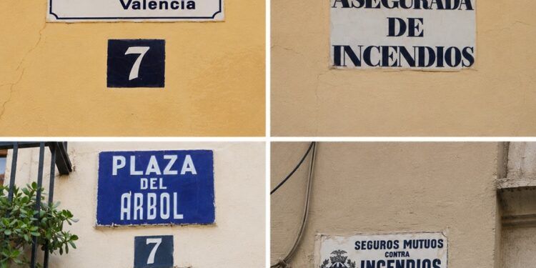 ¿Qué significan las antiguas placas de «Asegurada de Incendios» que todavía vemos en Valencia?
