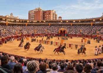 La Plaza de Toros de Valencia acoge «El Torneo del Rey», un gran espectáculo gratuito que revive la leyenda de Jaume I