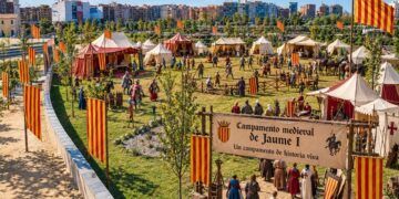 Un gran campamento medieval recreará el mundo de Jaume I en el Parc Central de Valencia para viajar al s. XIII sin salir de la ciudad