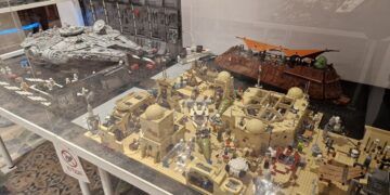 Foto valenciabonita.es de un diorama de Star Wars de una exposición de ValBrick realizada en otra localidad valenciana.