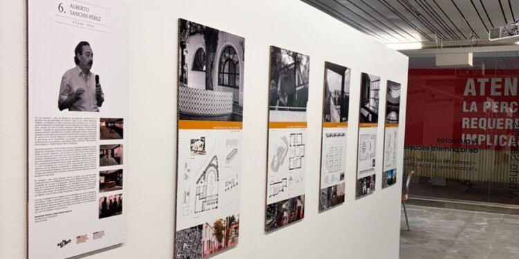 Una exposición gratuita en Valencia reúne por primera vez la obra de los seis arquitectos que marcaron la arquitectura moderna valenciana