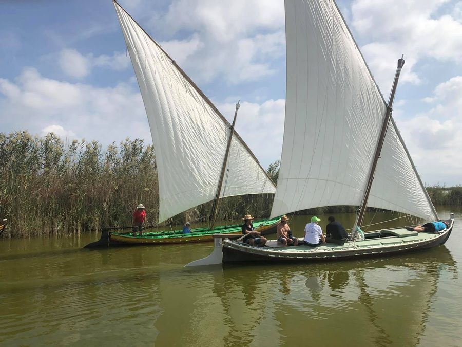 La vela latina toma El Palmar este fin de semana con una exhibición de embarcaciones tradicionales y una jornada de puertas abiertas