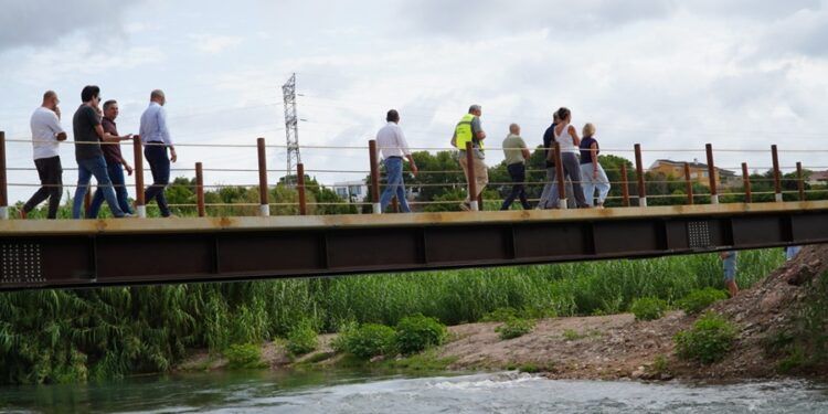 El Parque Fluvial del Turia recupera cuatro de sus pasarelas tras la dana, infraestructuras que no son «a prueba de riadas»