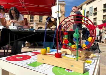 Castellón celebra este sábado el Día de los Juegos con más de 100 juegos gratuitos en la plaza Mayor