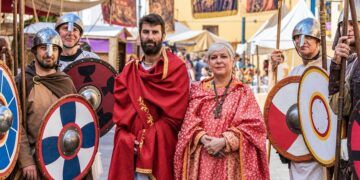 Imagen de una pasada edición de la Festa del Dux. Foto que aparece en redes del Ajuntament de Riba-roja.