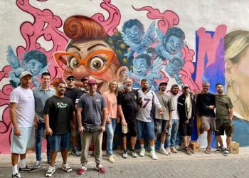 La Liga Nacional de Graffiti llena de color este fin de semana un barrio de Valencia con más de diez murales