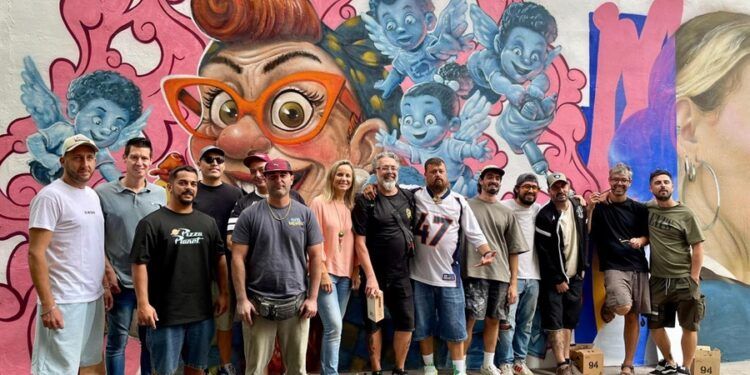 La Liga Nacional de Graffiti llena de color este fin de semana un barrio de Valencia con más de diez murales