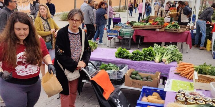El Mercado de la Huerta vuelve a un barrio de Valencia este fin de semana con productores locales y productos de proximidad