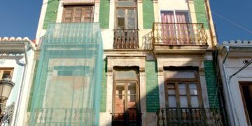 Imagen de una escena de "Calle de los Ángeles", rodada en el Cabanyal.