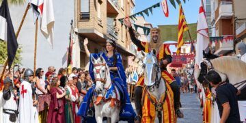 Gran feria medieval en la Pobla de Vallbona con cinco días de mercado, torneos, macrodesfiles, exhibiciones y recreaciones históricas