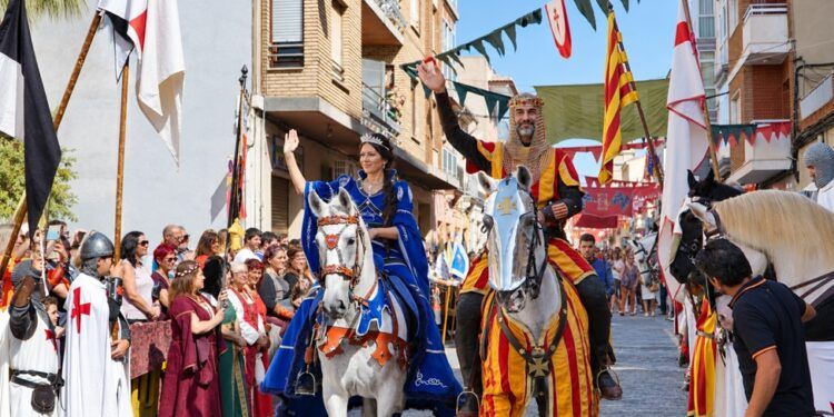 Gran feria medieval en la Pobla de Vallbona con cinco días de mercado, torneos, macrodesfiles, exhibiciones y recreaciones históricas