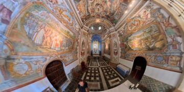 Uno de los conjuntos de pintura barroca en trampantojo más espectaculares de la Comunitat Valenciana está en Traiguera